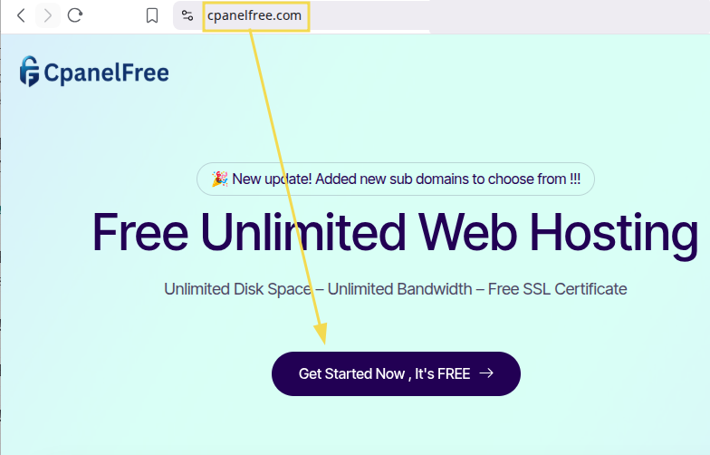 Hosting miễn phí cho người bắt đầu