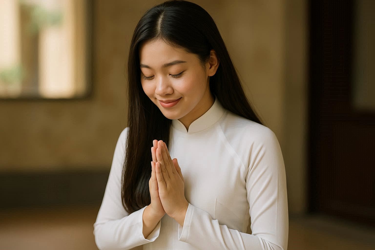 Một cô gái tốt ảnh AI