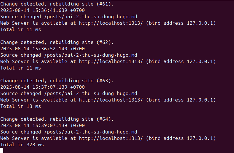 Tốc độ Hugo đáng nể Hugo quá nhanh
