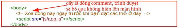 Comment trong HTML Ghi chú comment trong HTML