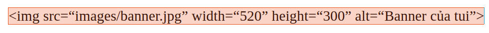 Thẻ IMG có các thuộc tính căn bản Thẻ img có thuộc tính căn bản