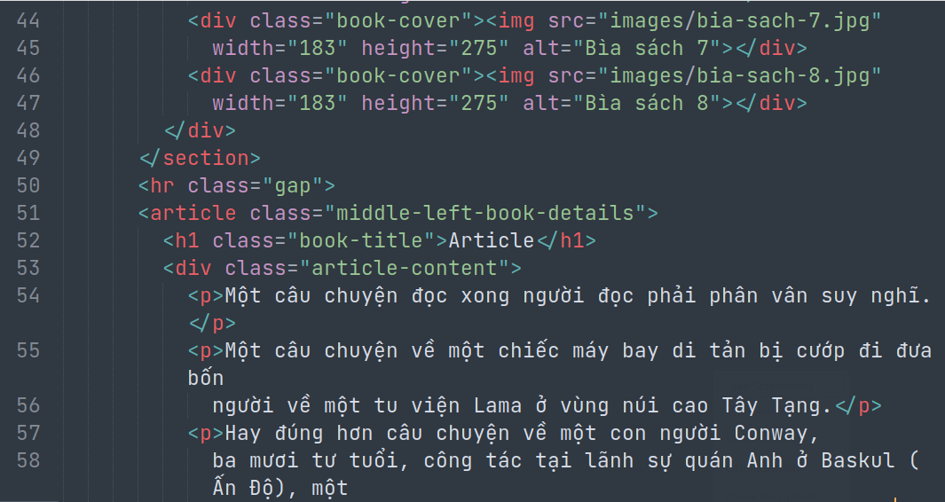 Main 2 chi tiết hơn Phần main 2 chi tiết hơn