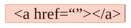 Minh hoạ 1 liên kết với thẻ A Thẻ A tạo thành element anchor