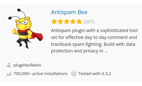 Antispam Bee - chống spam cho WordPress
