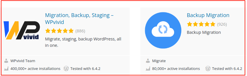 Plugin giúp sao lưu WordPress của bạn
