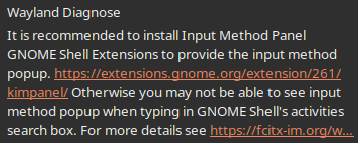 Báo lỗi từ GNOME notifications